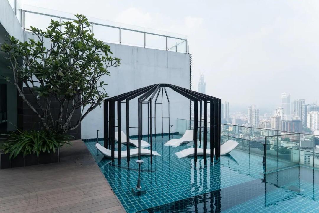 Tribeca 2Bedroom 3Min Walk To Bukit Bintang 2 Rooftop Pool Kuala Lumpur Exterior foto